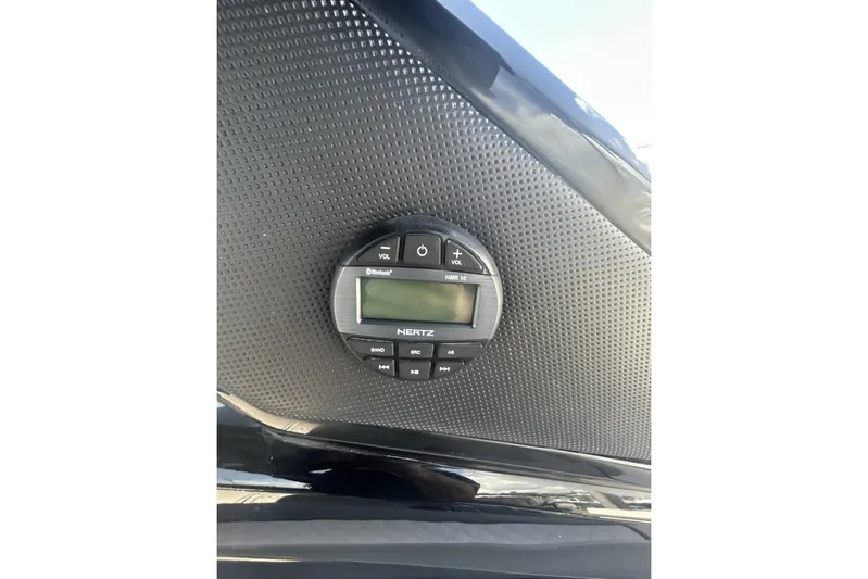 Lr280 Yacht Photos Pics Hertz audio system in 2024 L'acqua Royale LR280 GRAN CABRIO boat interior.