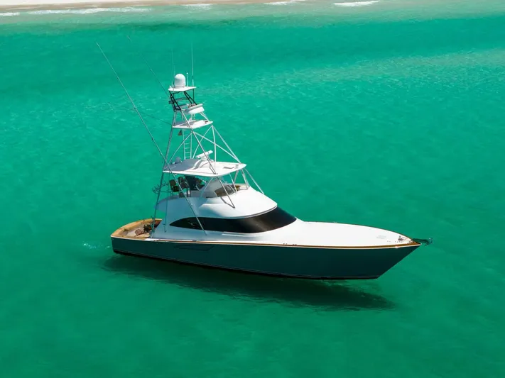 Gas Money Yacht Photos Pics 2015 Viking 62 Convertible Profile 2