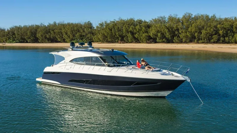 Wine Down Yacht Photos Pics 2022 Riviera 5400 Sport Yacht Platinum Edition - Image 1
