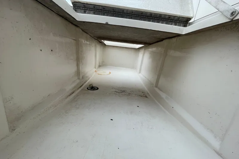 Reel It In Yacht Photos Pics Interior view of 2003 Ocean Yachts 40 Super Sport storage compartment.