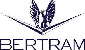 Bertram logo featuring an eagle, representing the 1985 Bertram 46 model.