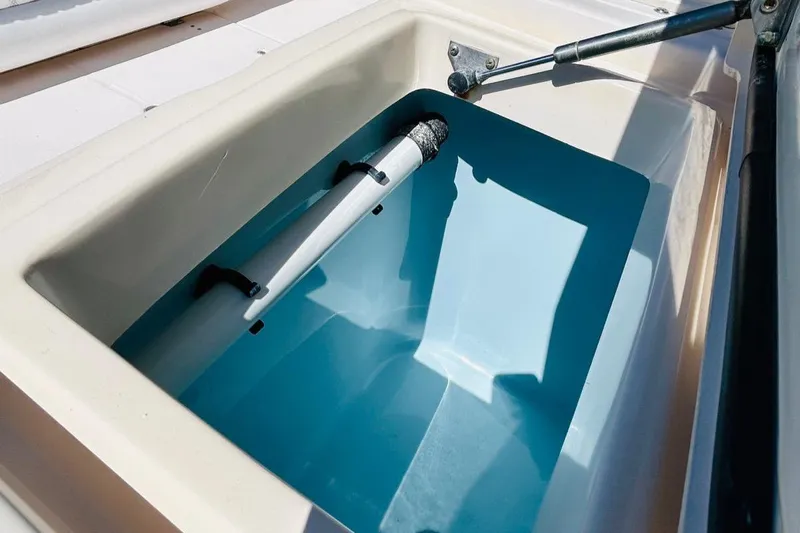 The Office Yacht Photos Pics Livewell tank in 2012 Grady-White Canyon 366 boat.