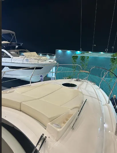  Yacht Photos Pics 2024 Sessa Marine C44 Cruiser yacht with sleek design and luxurious deck seating.