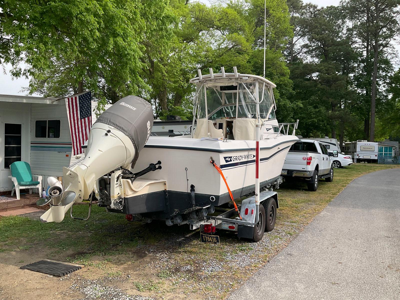 1991 Grady-White Seafarer 22 Walkaround for sale - YachtWorld