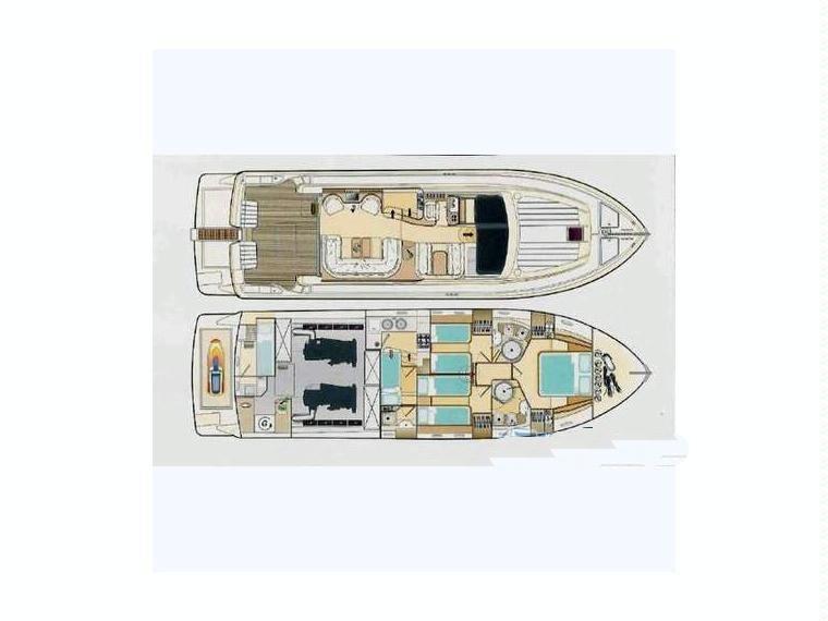 1993 Ferretti Yachts 54