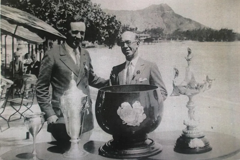 Invader Yacht Photos Pics 1926 - transpac regatta