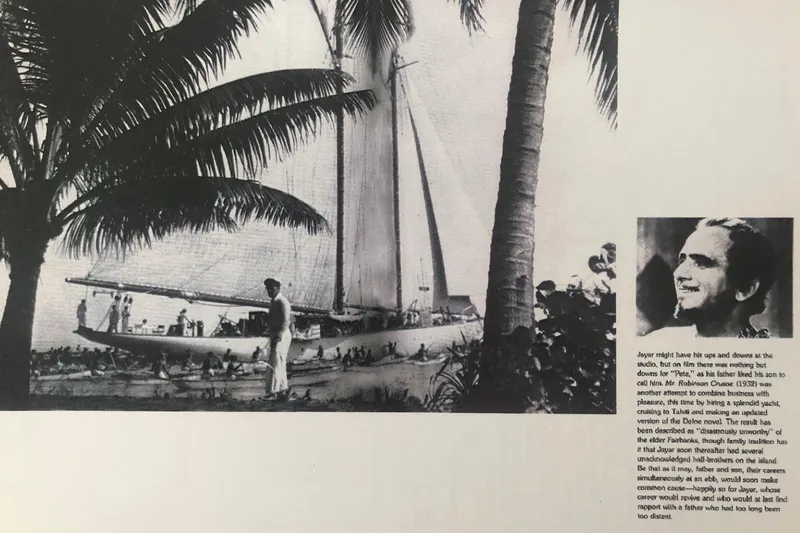 Invader Yacht Photos Pics Historic 1905 Gaff Schooner by G. LAWLEY & Son, USA, docked near palm trees with people nearby.