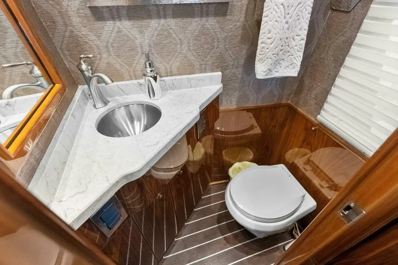 Pipe Dream Yacht Photos Pics 2022 Viking 68 Enclosed Bridge- PIPE DREAM- Day Head