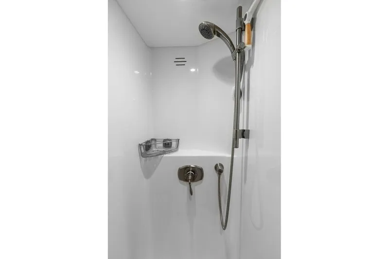 Pipe Dream Yacht Photos Pics 2022 Viking 68 Enclosed Bridge- PIPE DREAM- Crew Stateroom Head