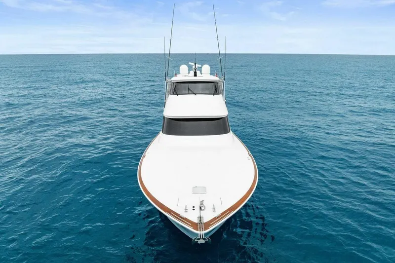 Pipe Dream Yacht Photos Pics 2022 Viking 68 Enclosed Bridge- PIPE DREAM- Profile