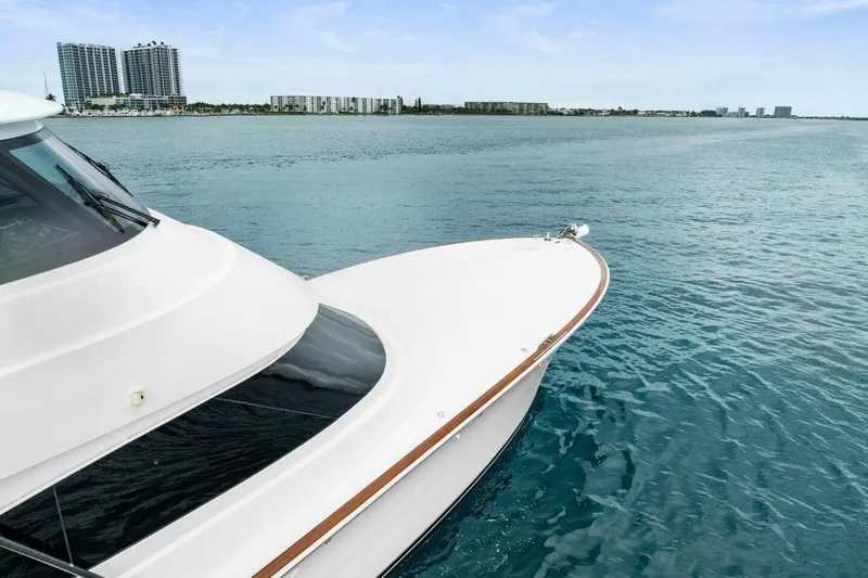 Pipe Dream Yacht Photos Pics 2022 Viking 68 Enclosed Bridge- PIPE DREAM- Profile