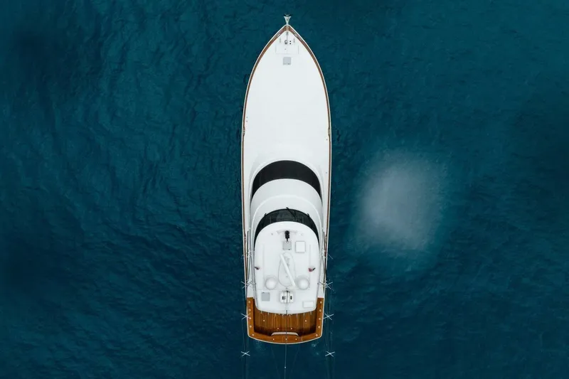 Pipe Dream Yacht Photos Pics 2022 Viking 68 Enclosed Bridge- PIPE DREAM- Aerial