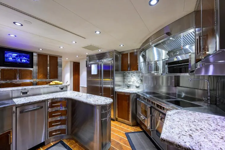 Sarabeth Yacht Photos Pics Galley