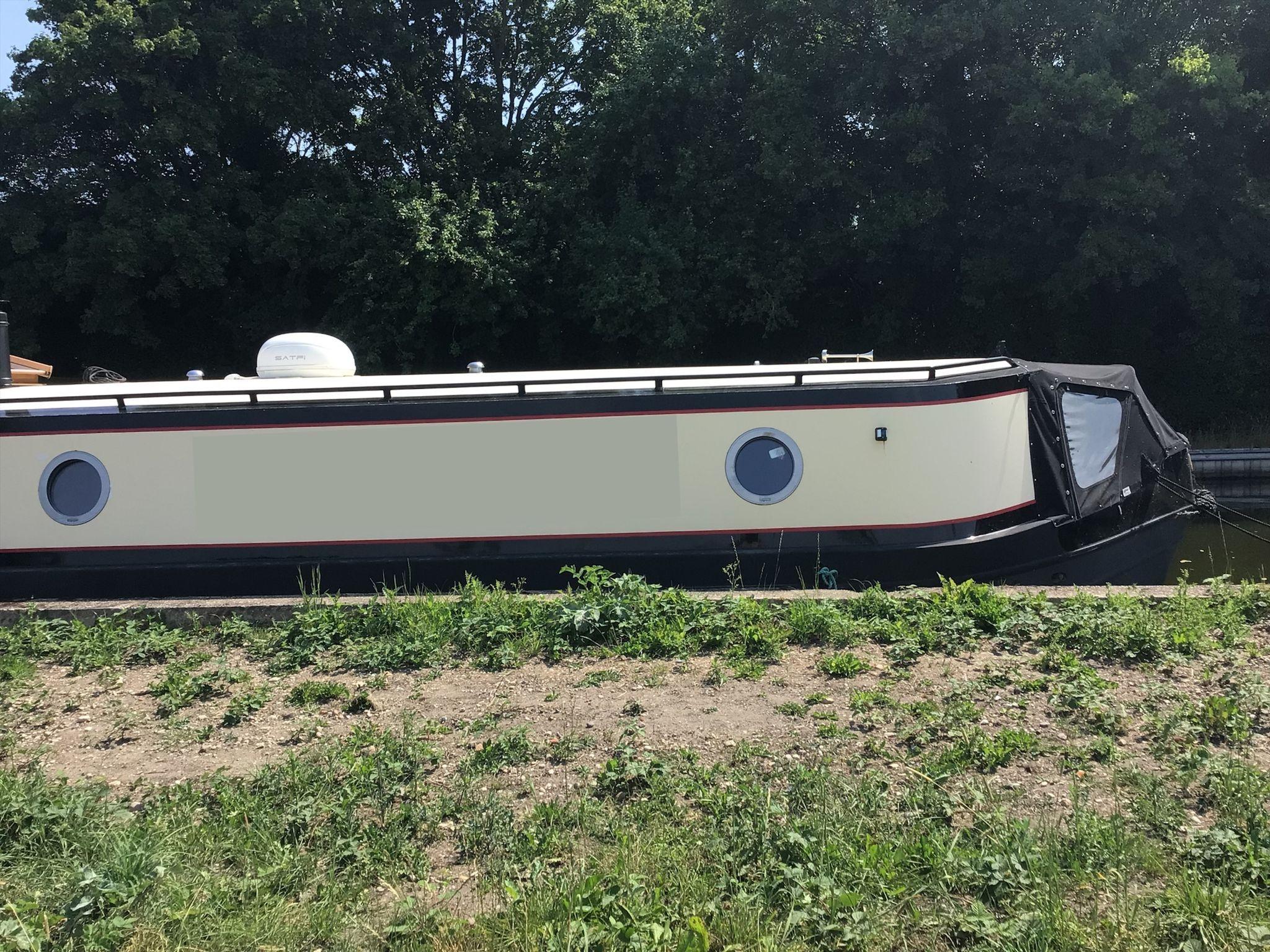 2018 burscough 60ft Cruiser Stern Widebeam Barcazas de canal en venta