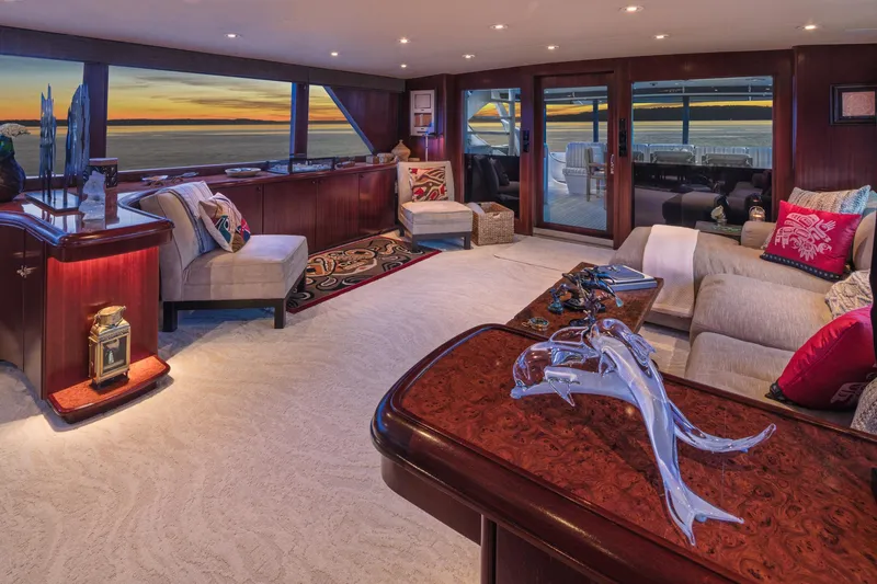 Blackwood Yacht Photos Pics View aft for Salon Views