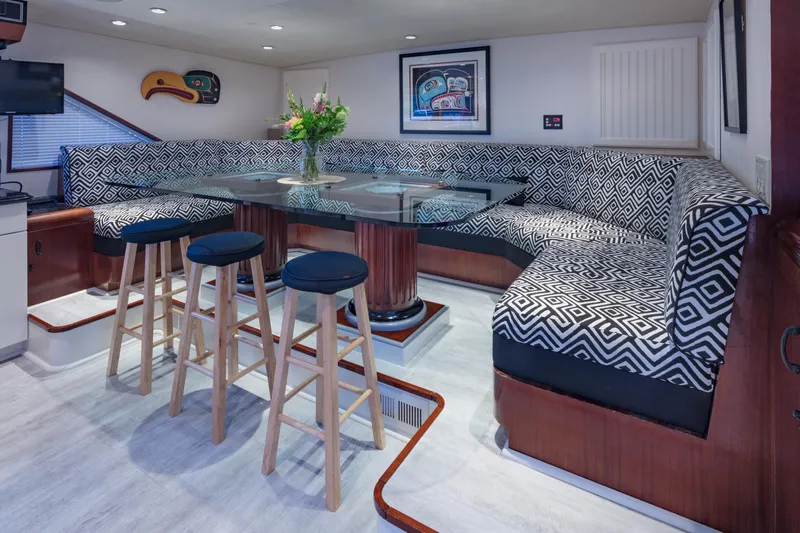 Blackwood Yacht Photos Pics Galley Table