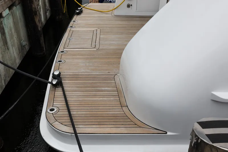 Blackwood Yacht Photos Pics Swim Step Teak