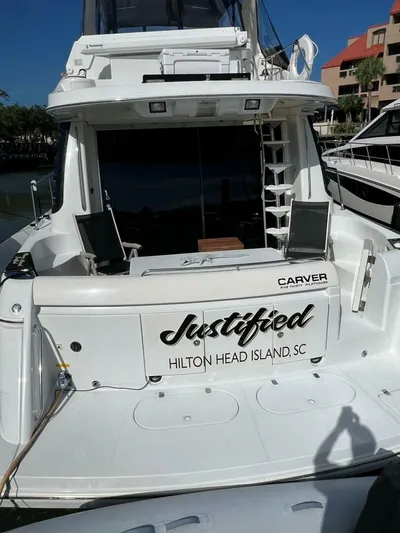 Justified Yacht Photos Pics 2001 Carver 530 Voyager Pilothouse - Image 3