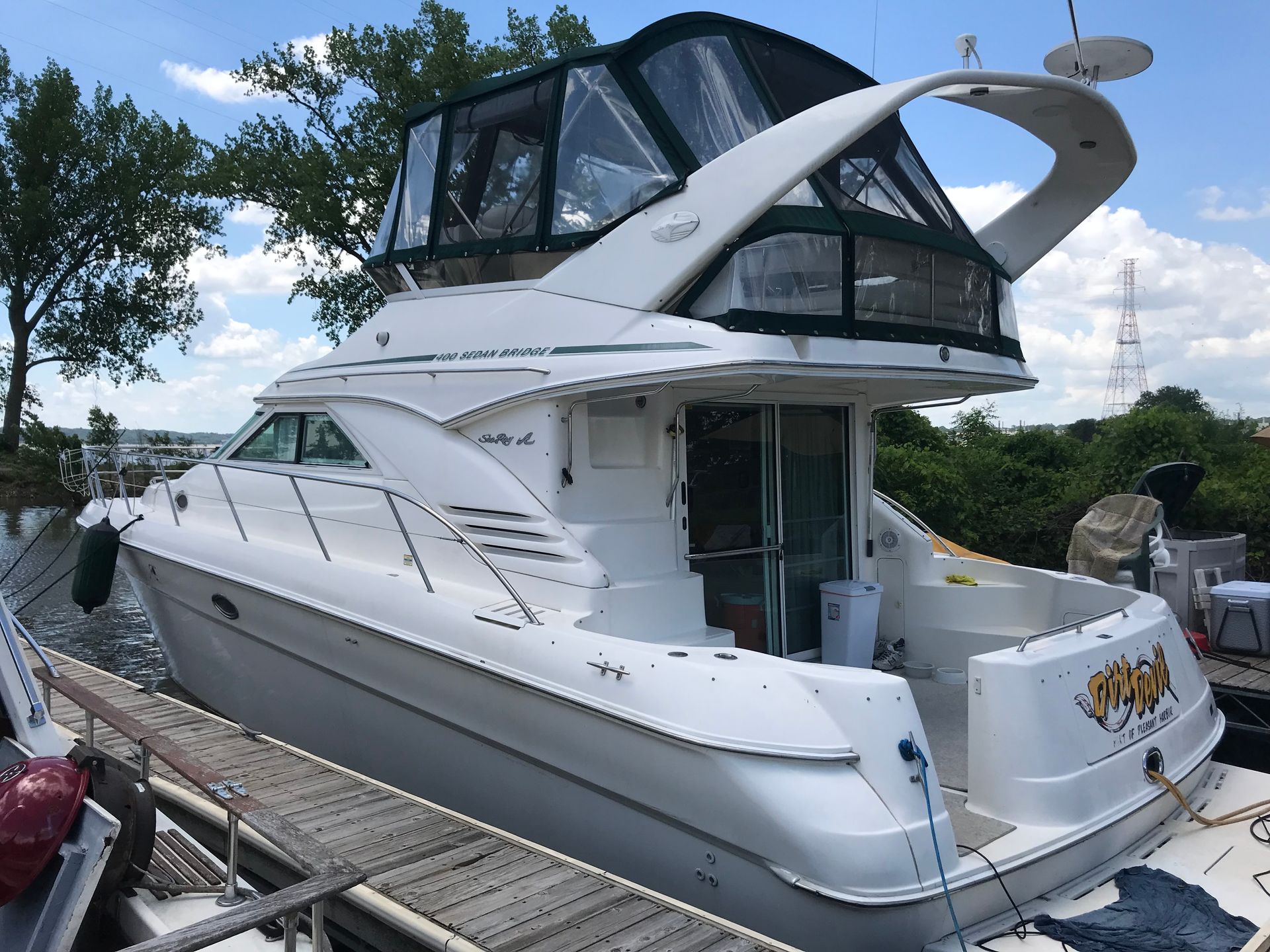 1999 Sea Ray 400 Sedan Bridge - Weber Yachts