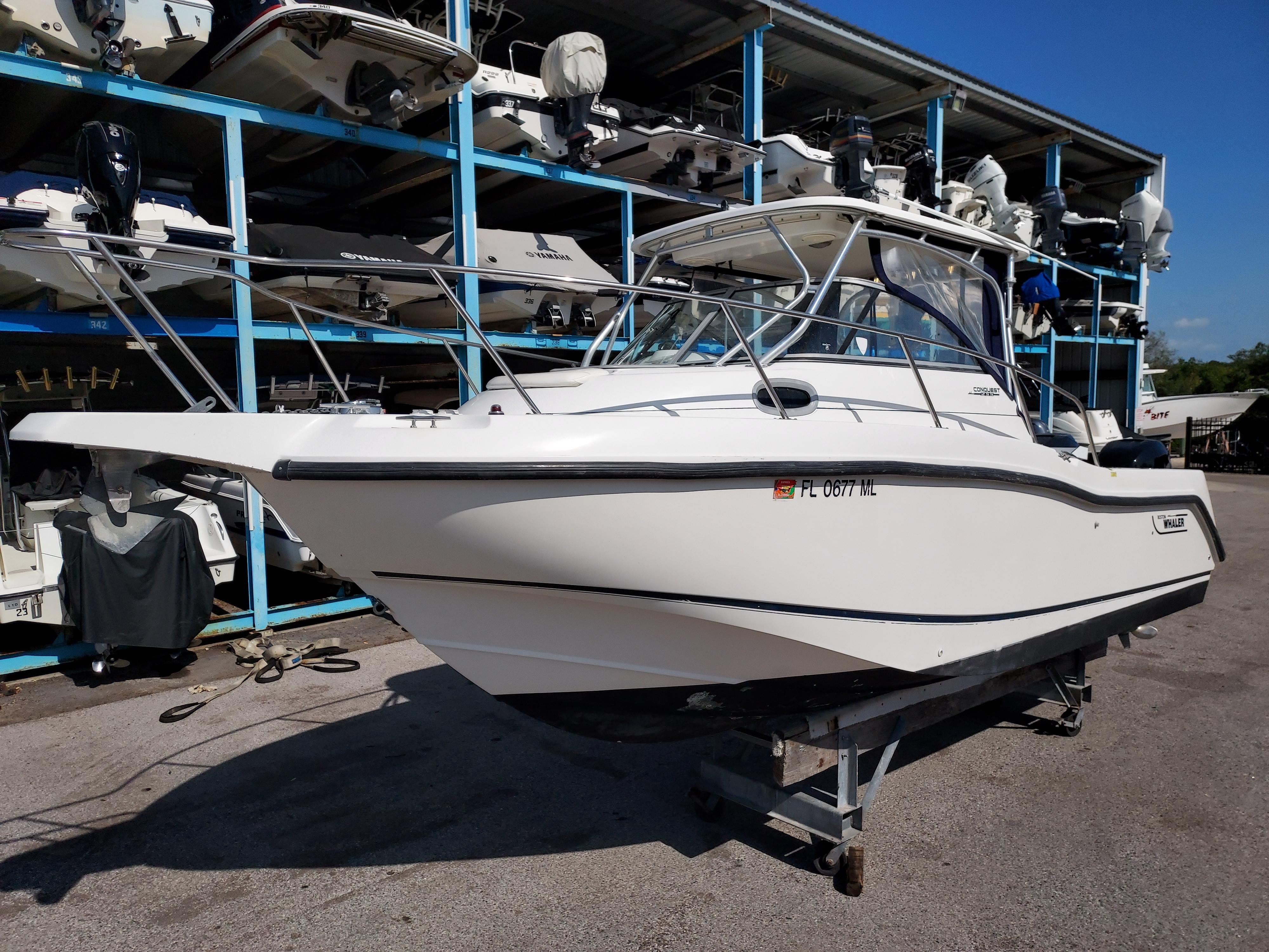 2003 Boston Whaler 255 Conquest Saltvandsfiskebåd til salg YachtWorld
