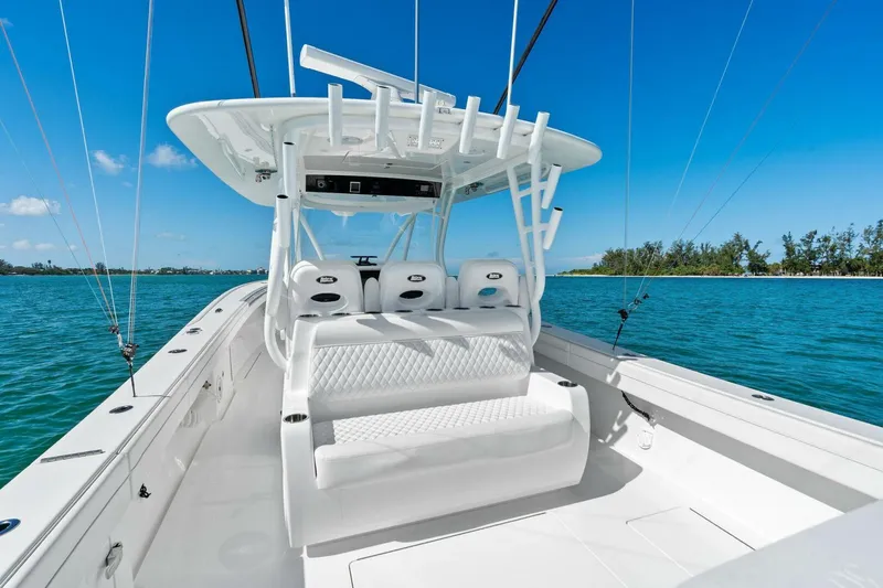 Baller Yacht Photos Pics 2023 Valhalla Boatworks V-41 Center Console