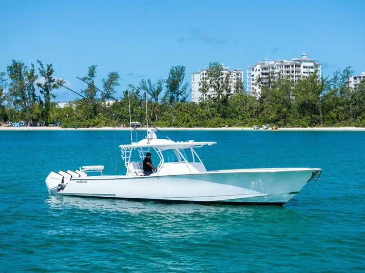 Baller Yacht Photos Pics 2023 Valhalla Boatworks V-41 Center Console