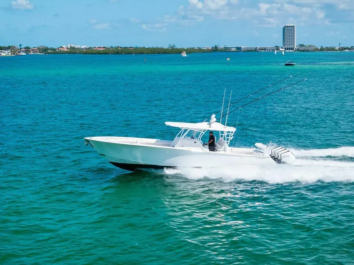 Baller Yacht Photos Pics 2023 Valhalla Boatworks V-41 Center Console