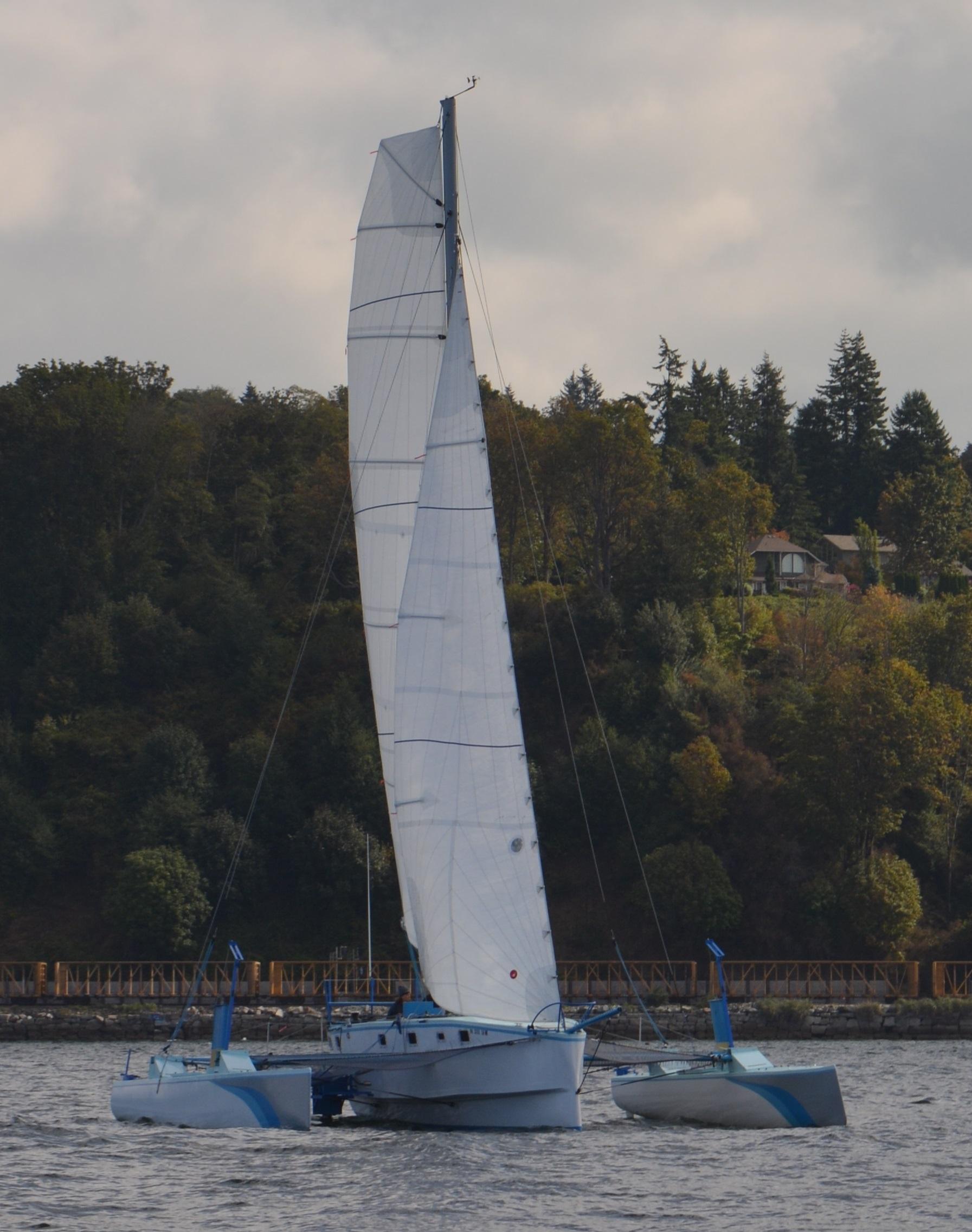 hughes trimaran for sale