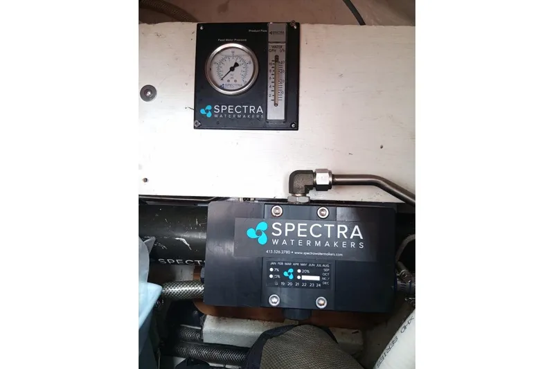 Mandala Yacht Photos Pics Spectra Watermakers system in a 2002 Catalina 42 MkII yacht.