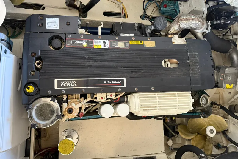  Yacht Photos Pics Volvo Penta IPS 600 engine in a 2011 Tiara Yachts 4500 Sovran.