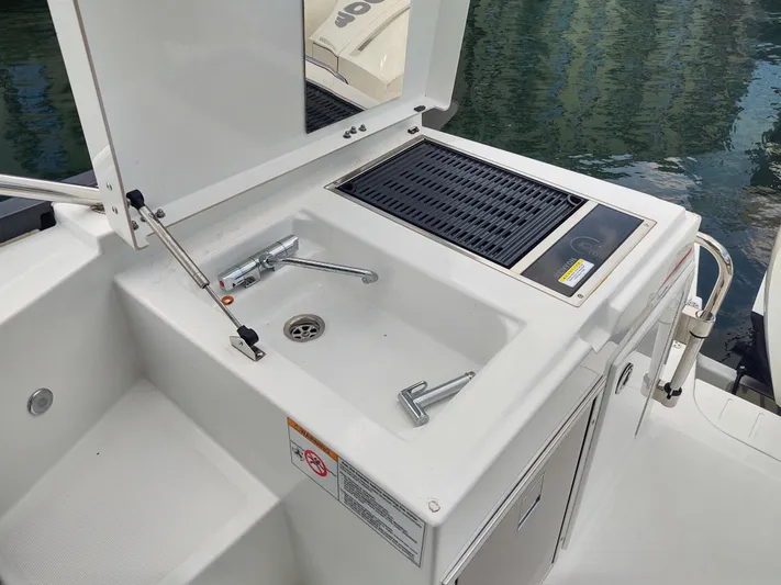 Kinsale Yacht Photos Pics Kinsale cockpit sink and grill