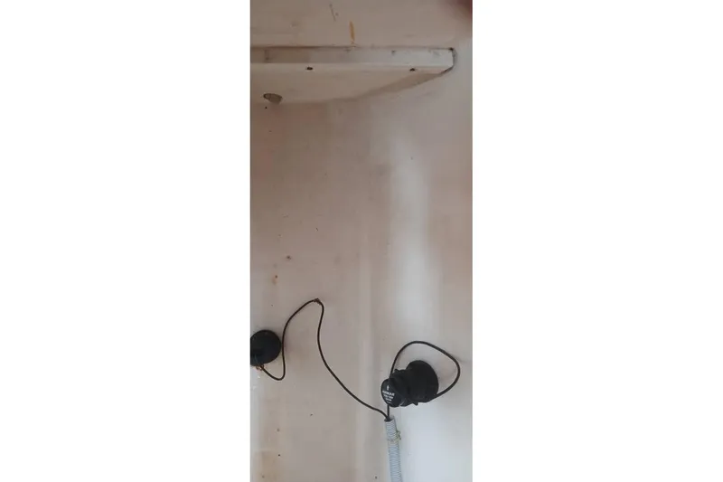  Yacht Photos Pics Interior view of 2006 Fountaine Pajot Belize 43 yacht with visible wiring.