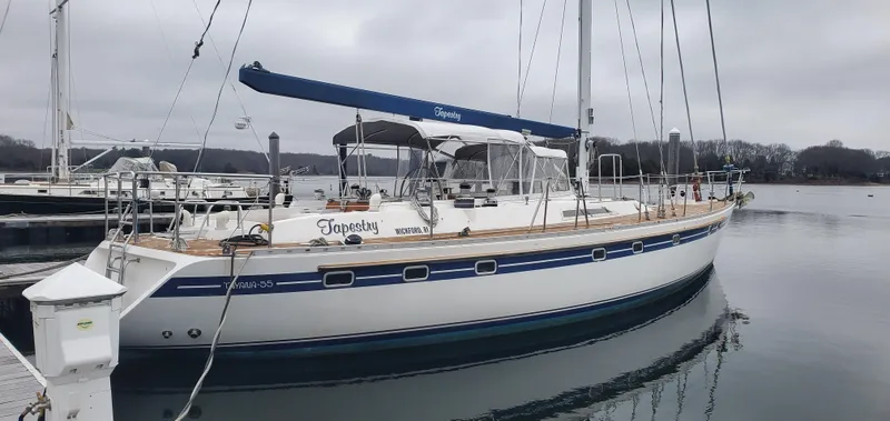 Tapestry Yacht Photos Pics 1989 Tayana 55, Tapestry