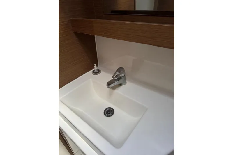  Yacht Photos Pics Modern bathroom sink with faucet in 2018 Lagoon 42 yacht.