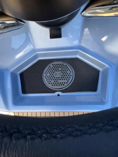 Say Carbon Yachts 42 Yacht Photos Pics Close-up of the SAY Carbon Yachts 42 2023 dashboard speaker.