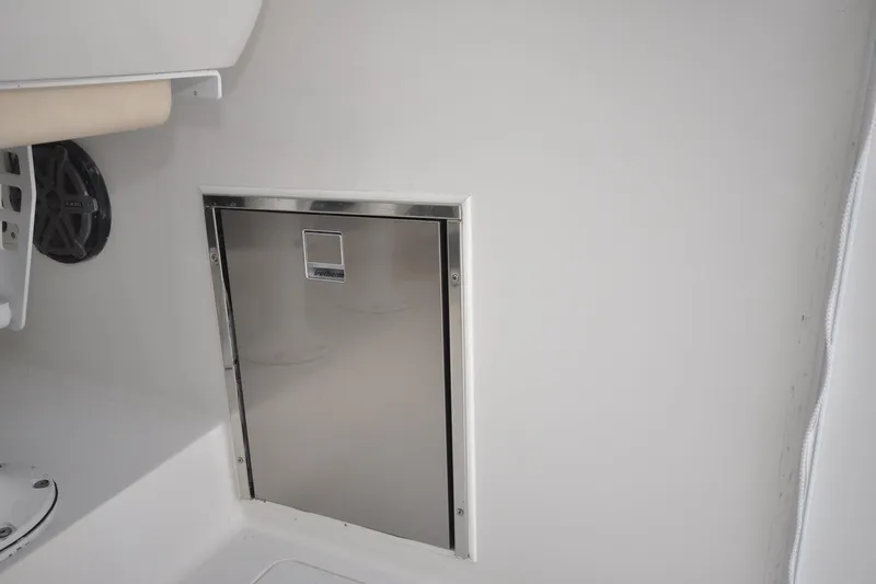  Yacht Photos Pics Stainless steel hatch on 2009 Intrepid 430 Sport Yacht interior.