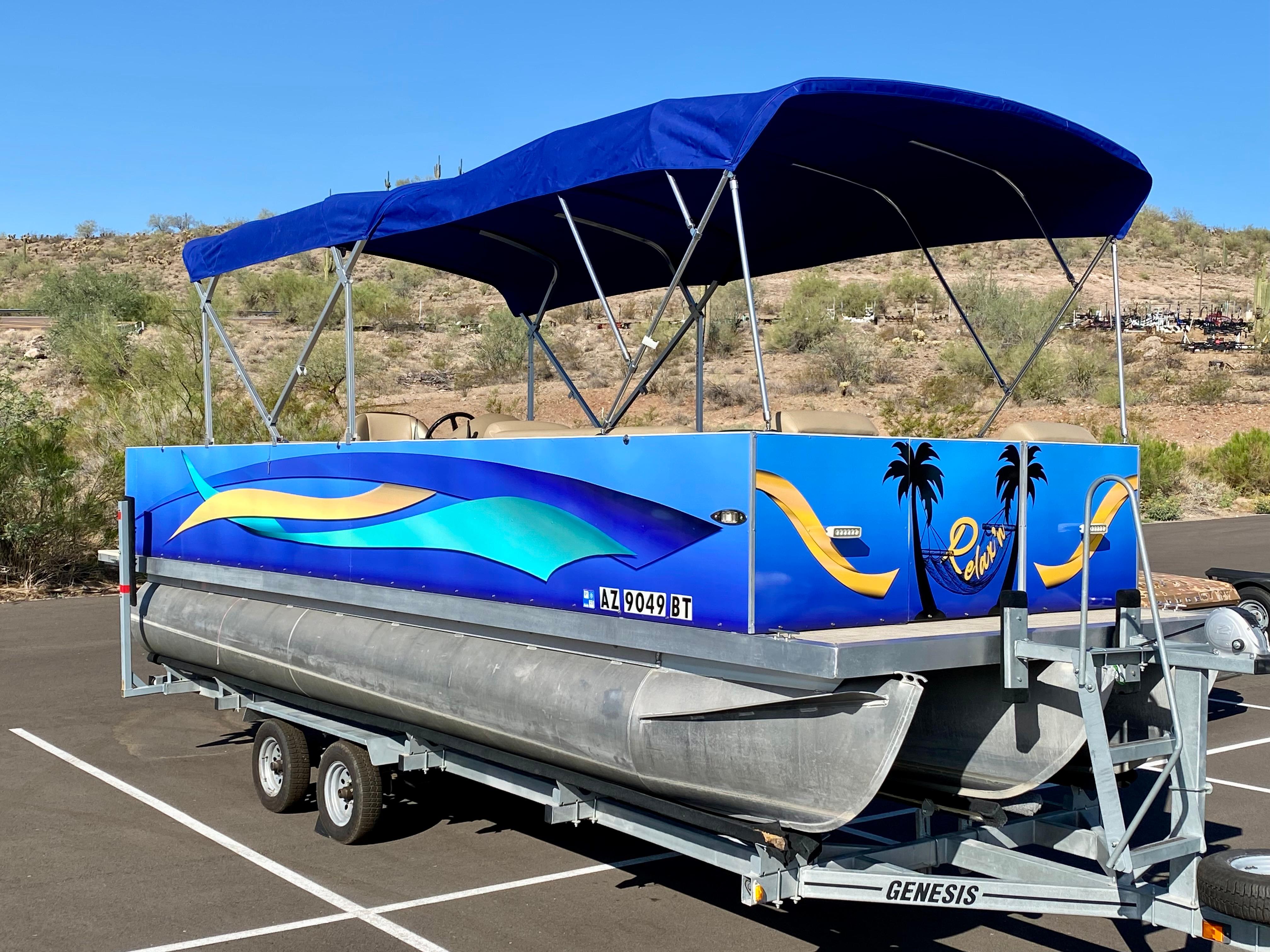 2007 Forest River Odyssey 22 custom Tritoon Pontoon for sale YachtWorld