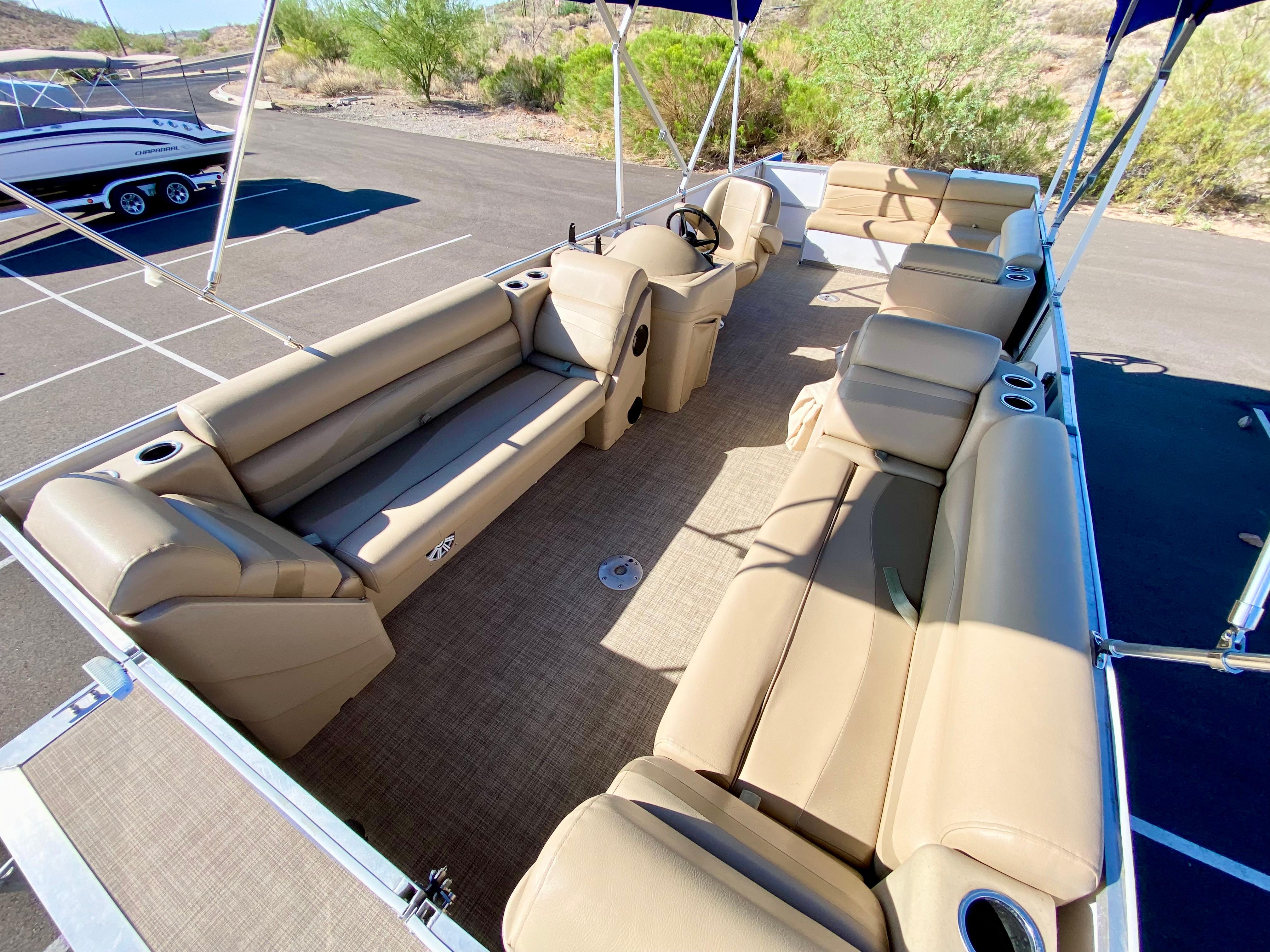 2007 Forest River Odyssey 22 custom Tritoon Pontoon for sale YachtWorld