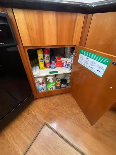 Rudee's Ruckus Yacht Photos Pics ABUNDANT GALLEY CABINETRY STORAGE!!