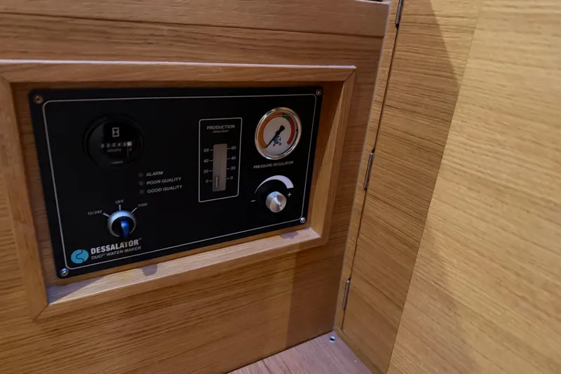  Yacht Photos Pics Control panel of Dessalator Duo water maker on 2018 X-Yachts X4.9.
