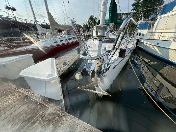 Inishowen Yacht Photos Pics CQR and Furler