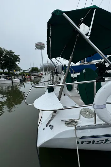 Inishowen Yacht Photos Pics Adjustable backstay