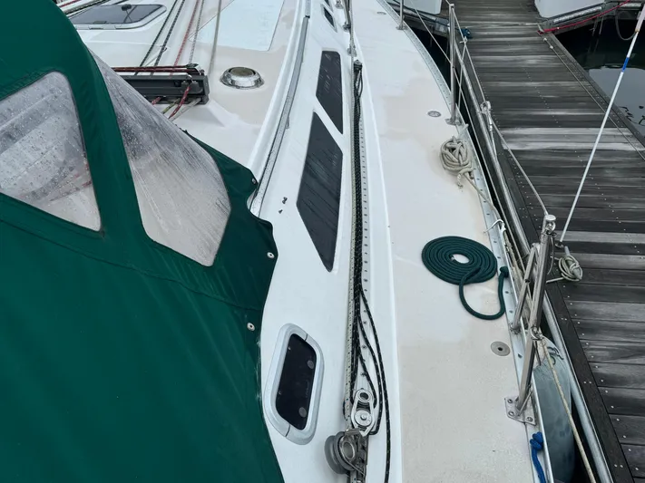 Inishowen Yacht Photos Pics Adjustable Genoa Leads