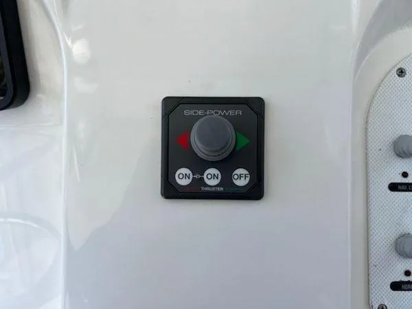  Yacht Photos Pics Control panel for Side-Power thruster on 2008 Spectre 34 boat.
