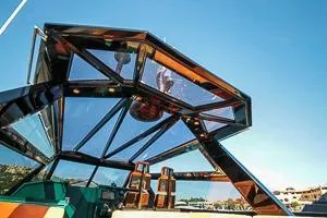 Madme Yacht Photos Pics WP 47 hard top detail