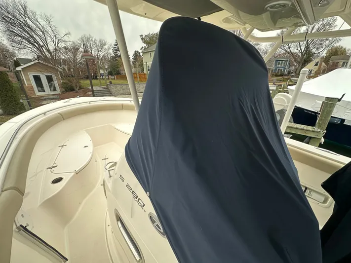 The Bounty Yacht Photos Pics 2017 Pursuit S 280 Center Console boat docked.