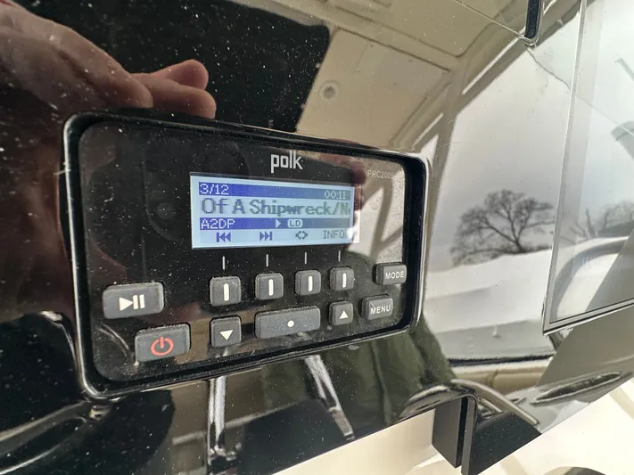 The Bounty Yacht Photos Pics Polk audio system on 2017 Pursuit S 280 Center Console.