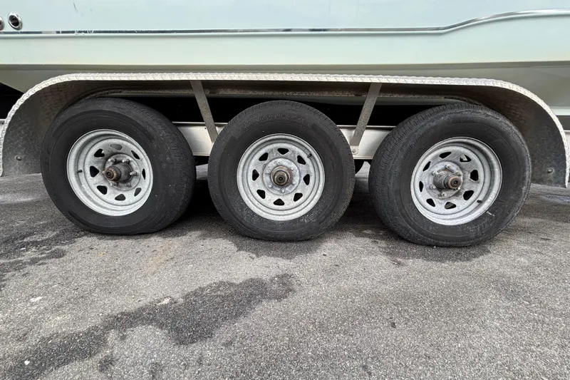  Yacht Photos Pics Triple-axle trailer for 2018 Sea Hunt Gamefish 30 Forward Seating boat.