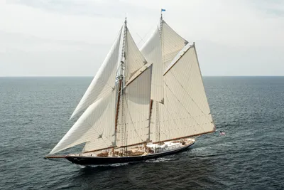 Custom Starling Burgess Grand Banks Schooner Superyacht