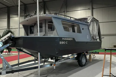 2025 Custom Barca cabinata in alluminio